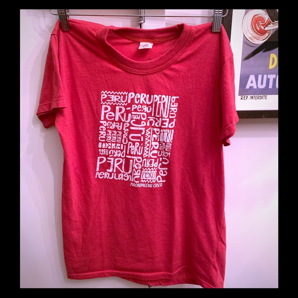 Authentic! Peru T-shirt made by Inca